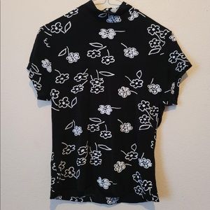 Classic 90’s short sleeve blouse by CLE